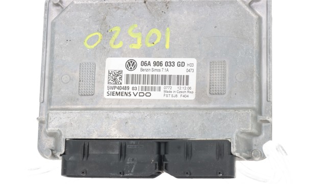 VAG 06A906033GD Модуль управления (ЭБУ) двигателем в наличии Николаев
