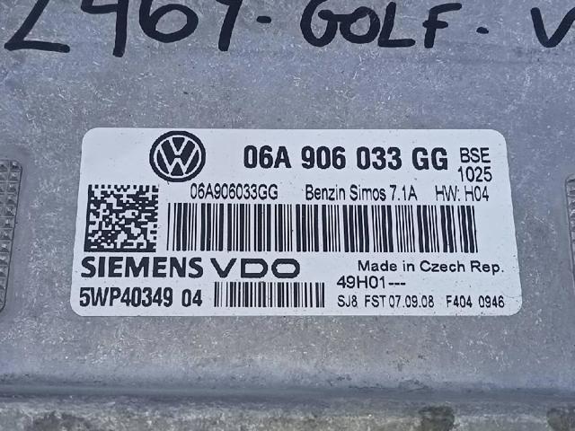 06A906033GG VAG Модуль управления (ЭБУ) двигателем купить в Киев