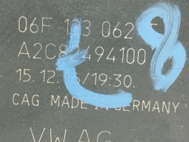 Válvula de borboleta montada 06F133062E VAG