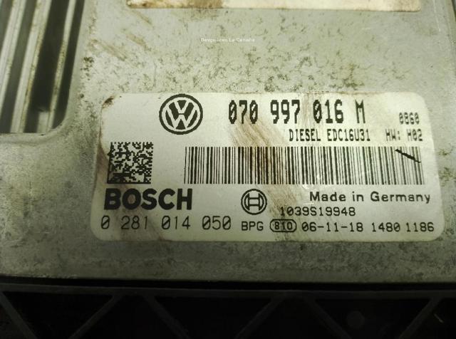 VAG 070997016M Модуль управления (ЭБУ) двигателем в наличии Кривой Рог