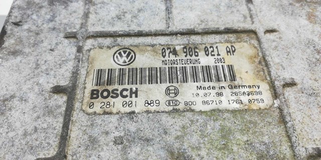 VAG 074906021AP Модуль управления (ЭБУ) двигателем в наличии Черновцы