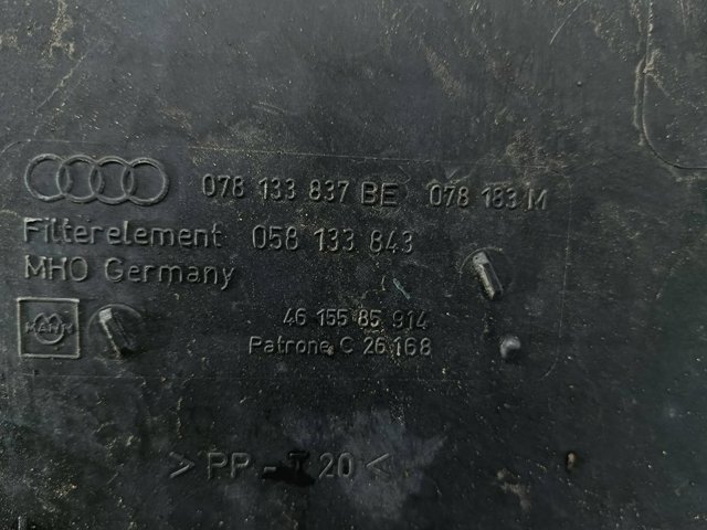 VAG 078133837BE Корпус воздушного фильтра в наличии Львов