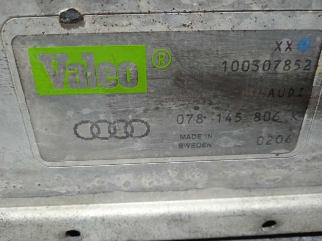 078145806K VAG Радиатор интеркуллера купить в Одесса