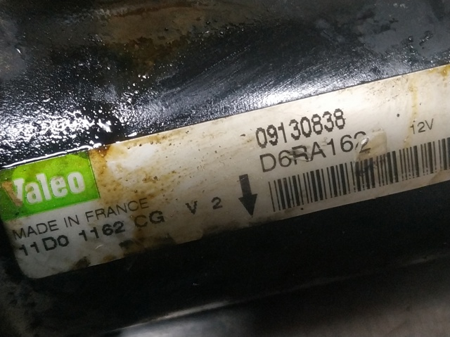 Motor de arranco 09130838 OPEL