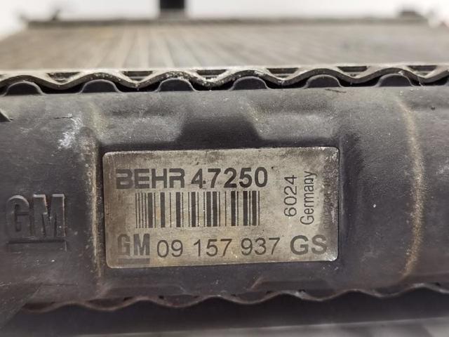 OPEL 09157937 Радиатор охлаждения двигателя в наличии Запорожье