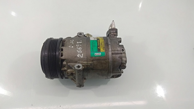 Compressor de ar condicionado para Opel Vectra C 1.8 16V Z18XE 09165714