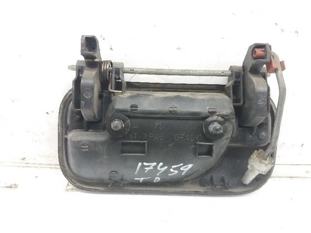 Maçaneta externa dianteira/traseira da porta direita 09192221 Opel