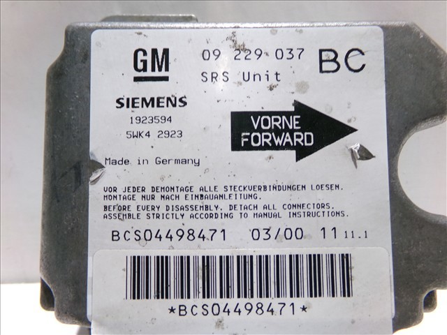 OPEL 09229037 в наличии Ровно