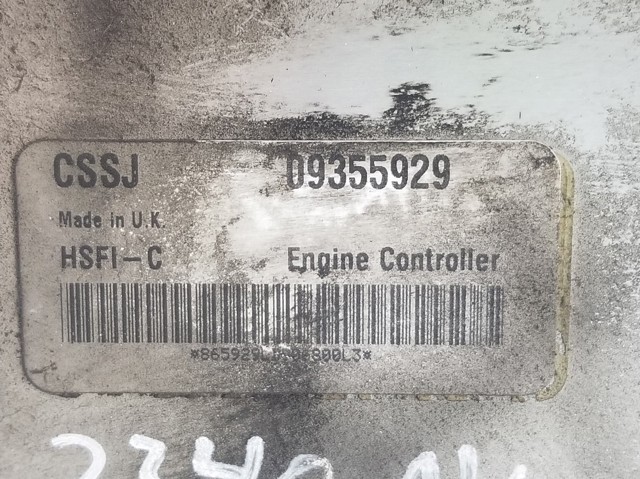 OPEL 09355929 Блок управления двигателем в наличии Ровно
