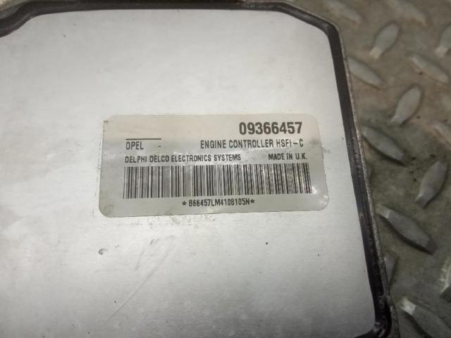 09366457 OPEL Блок управления двигателем купить в Одесса