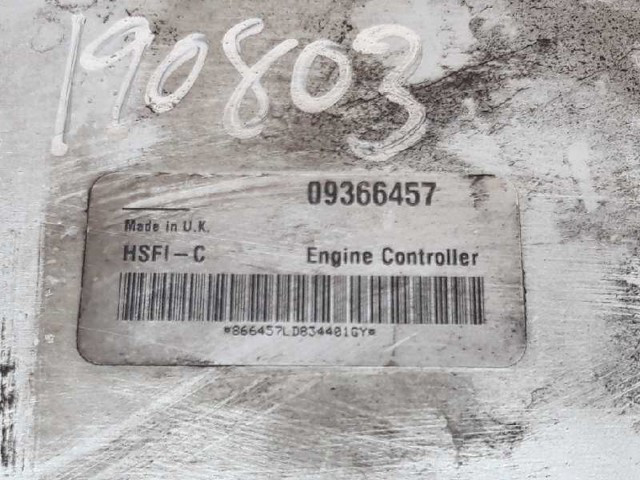 09366457 OPEL Блок управления двигателем купить в Винница