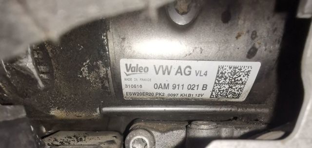 0AM911021B VAG Стартер купить в Житомир