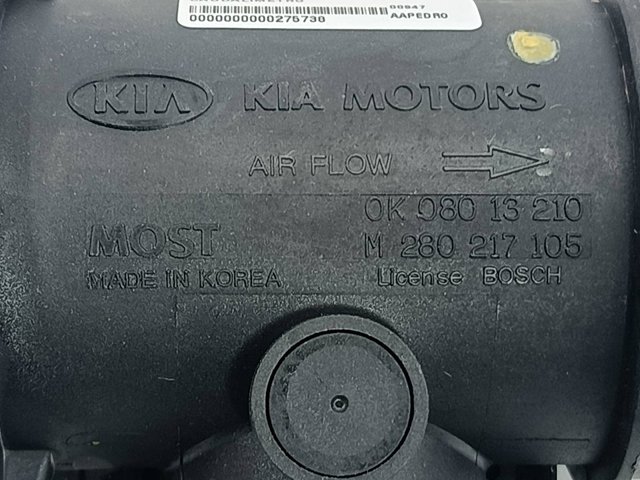 0K08013210 Датчик потока (расхода) воздуха, расходомер M.A.F. - (Mass Airflow) купить Украина