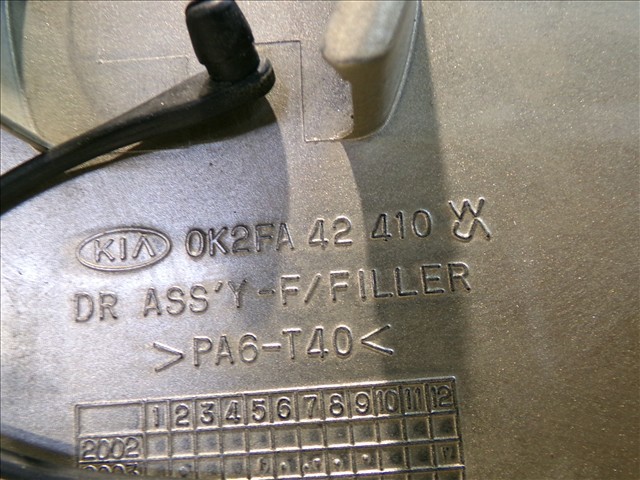 Alcapão do tanque de combustível KIA Carens 1 FJ