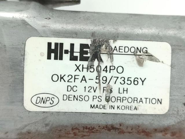 Mecanismo de acionamento de vidro da porta dianteira esquerda KIA Carens 1 FJ