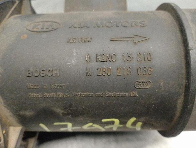 0K2NC13210 Датчик потока (расхода) воздуха, расходомер M.A.F. - (Mass Airflow) купить Полтава