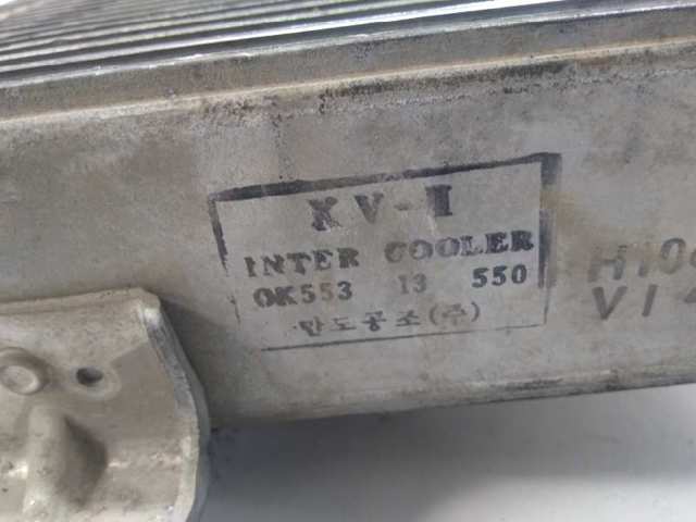 Radiador de intercooler KIA Carnival 2 GQ
