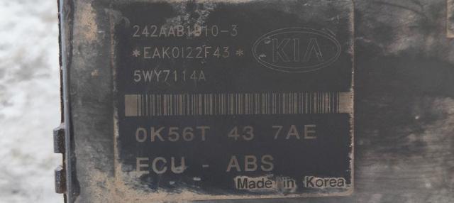 Unidade hidráulico de controlo ABS KIA Carnival 1 UP