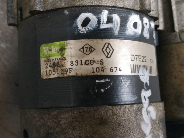 105119F RENAULT Стартер купить в Украина