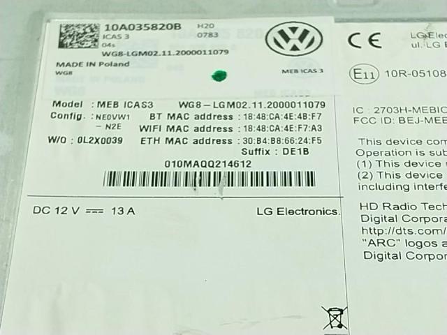 VAG 10A035820J в наличии Сумы