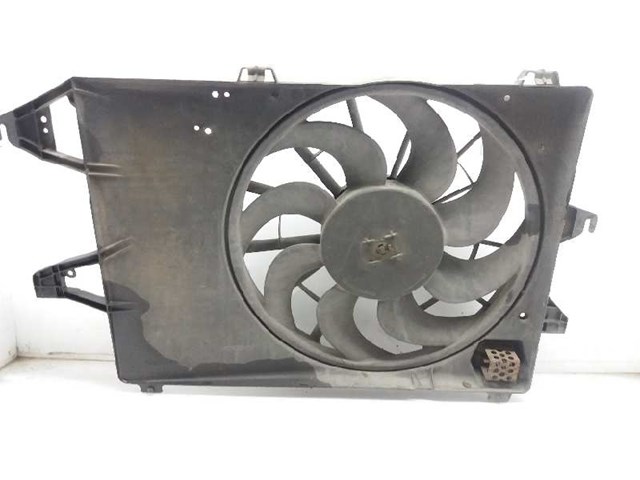 Difusor do radiador de esfriamento, montado com motor e roda de aletas 1102258 Ford