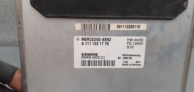 MERCEDES 1111531779 Блок управления двигателем в наличии Ровно