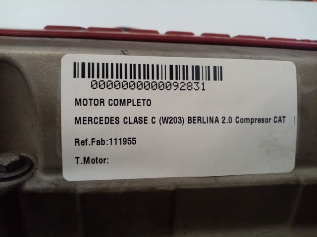 MERCEDES 111955 Двигатель в наличии Чернигов