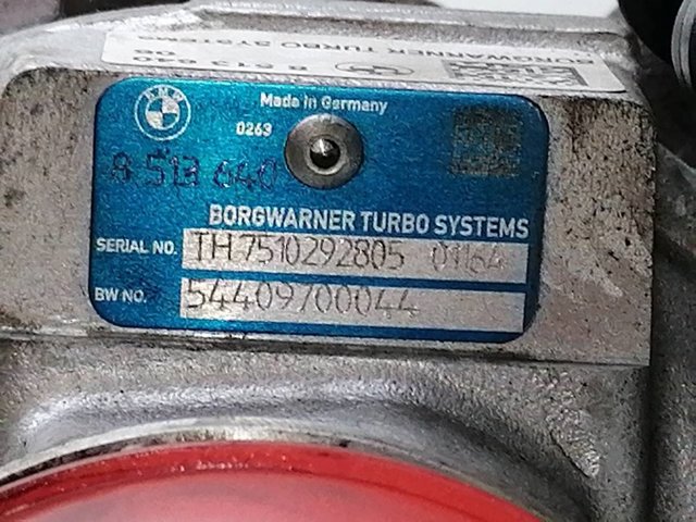 BMW 11658513641 Турбина в наличии Николаев