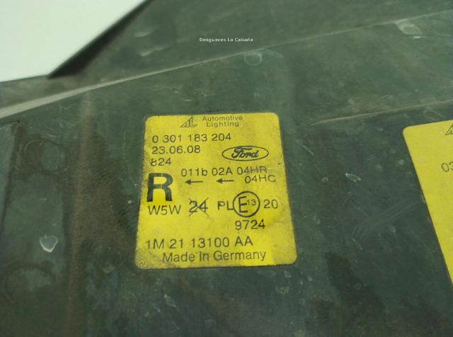 1202963 FORD Фара правая купить в Ровно
