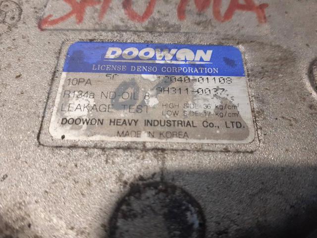 Compressor de aparelho de ar condicionado Toyota Corolla