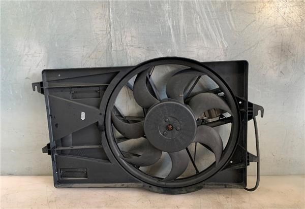 Difusor do radiador, ventilador de refrigeração, condensador de ar condicionado, completo com motor e rotor para ford mondeo iii 1211138