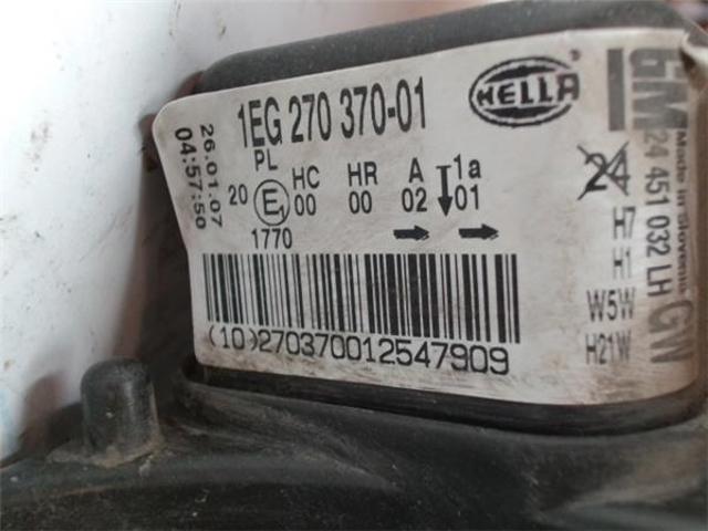 1216561 OPEL Фара левая купить в Днепр