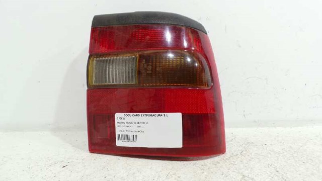 Luz traseira direita para Opel Vectra A (J89) (1988-1990) 2.0 She 1223138