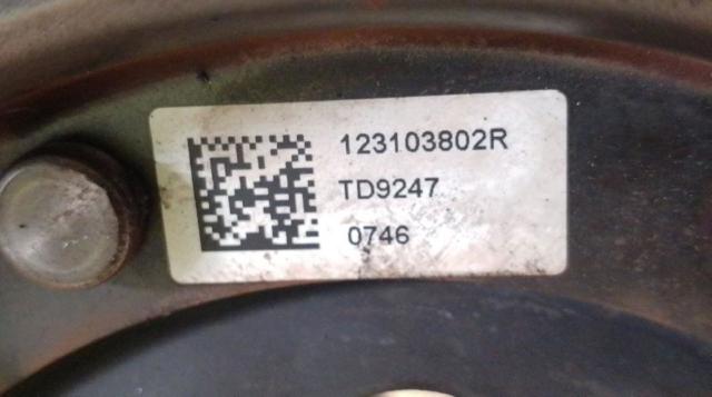 123103802R RENAULT Маховик купить в Запорожье