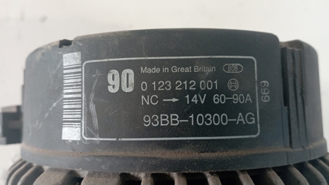 123212001 FORD Генератор купить в Ужгород
