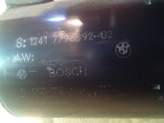 Motor de arranque para BMW X6 xDrive 30 D 306D3 12417796892