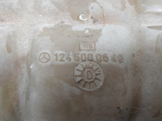 Tanque de expansão do sistema de esfriamento 1245000649 MERCEDES