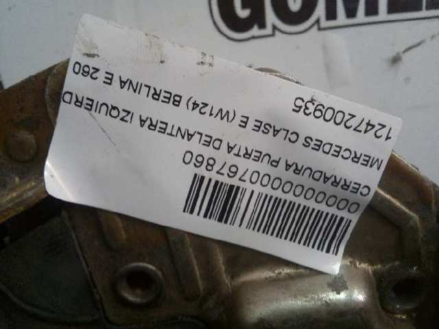 Fecho da porta dianteira esquerda Mercedes E S124