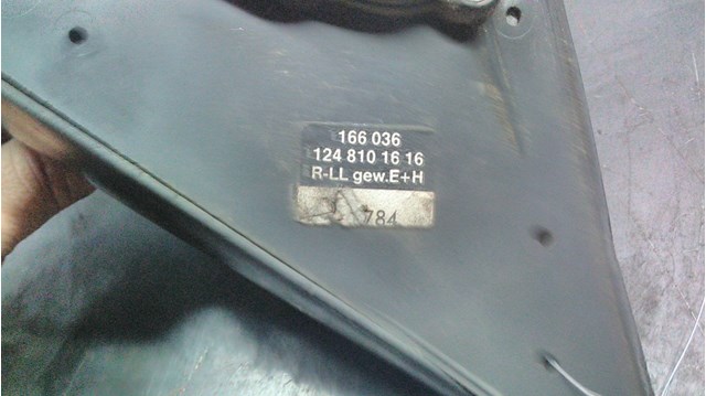 Retrovisor derecho para mercedes-benz sedán 230 e (124.023) m102982 1248101616