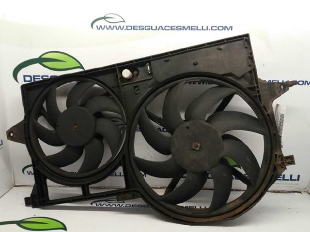 Ventilador elétrico de esfriamento montado (motor + roda de aletas) 125341 Peugeot/Citroen