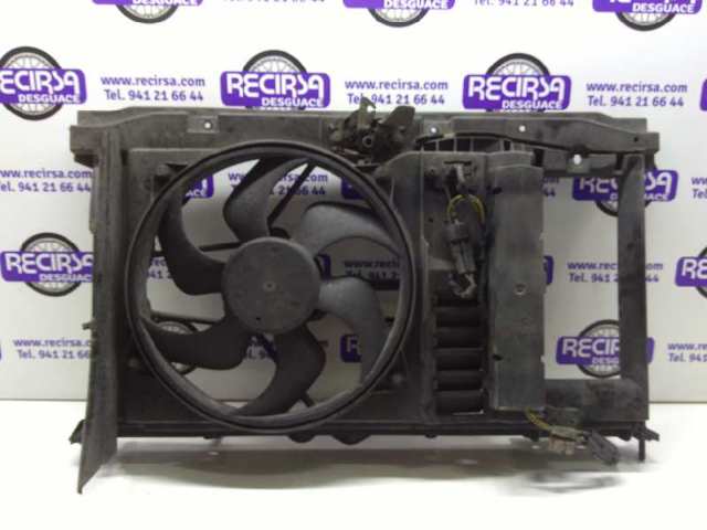 Ventilador elétrico de esfriamento montado (motor + roda de aletas) 1253A6 PEUGEOT