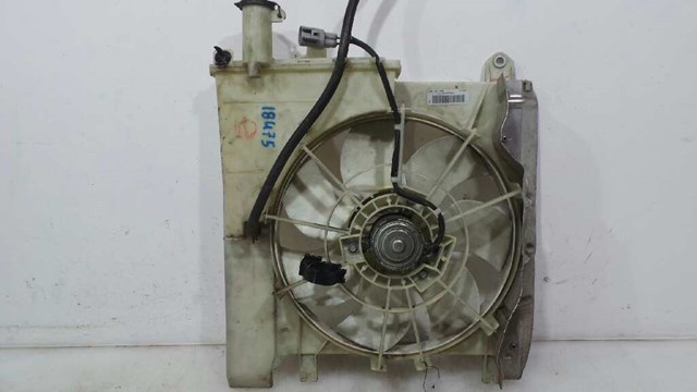 Ventilador elétrico de esfriamento montado (motor + roda de aletas) 1253G8 Peugeot/Citroen