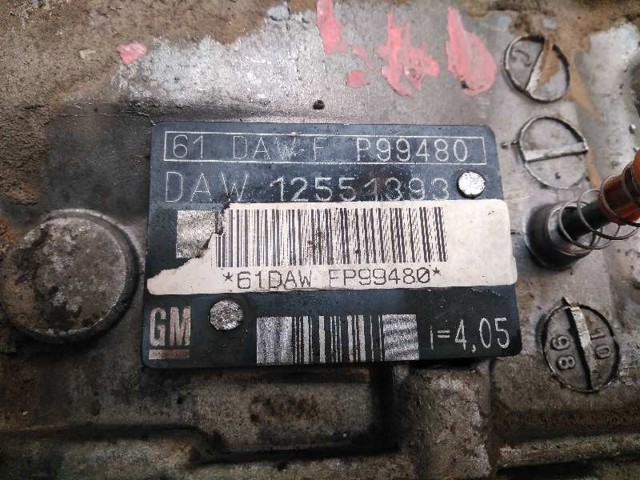 12551393 OPEL КПП в сборе (механическая коробка передач) купить в Сумы