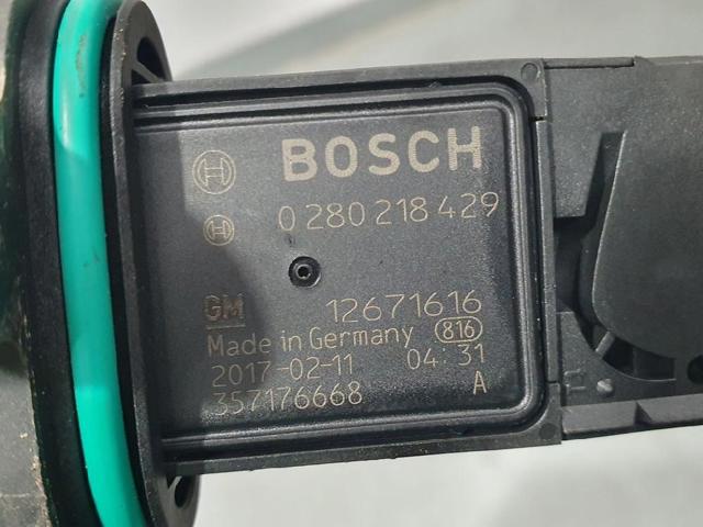 OPEL 12671616 Датчик потока (расхода) воздуха, расходомер M.A.F. - (Mass Airflow) в наличии Украина