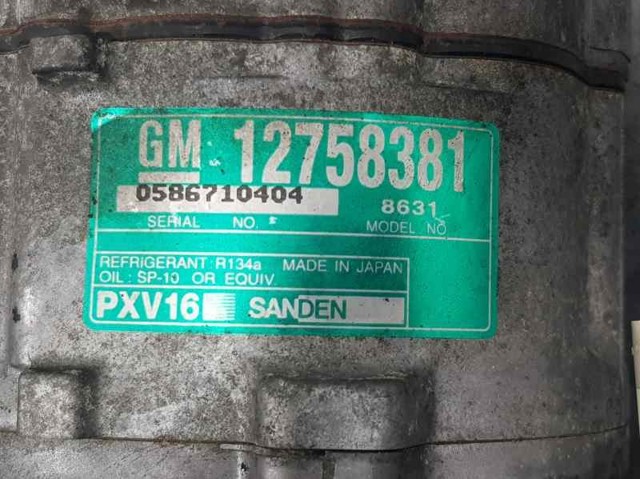 12758381 GM Компрессор кондиционера купить в Украина