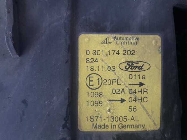 1305239177 FORD Фара правая купить в Днепр