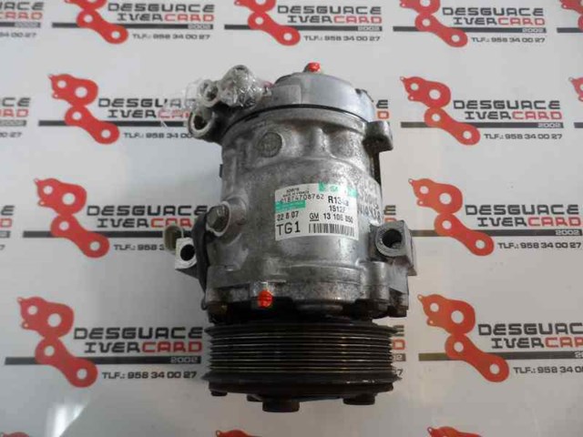 Compressor de ar condicionado para Opel Corsa C (x01) (2003-2009) 1.3 CDTI (F08,F68) Z13DT 13 106 850