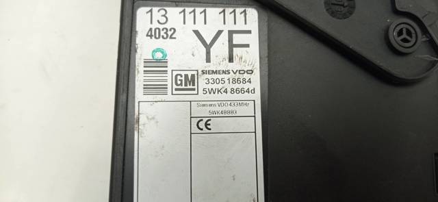 OPEL 13111111 Блок комфорта в наличии Павлоград