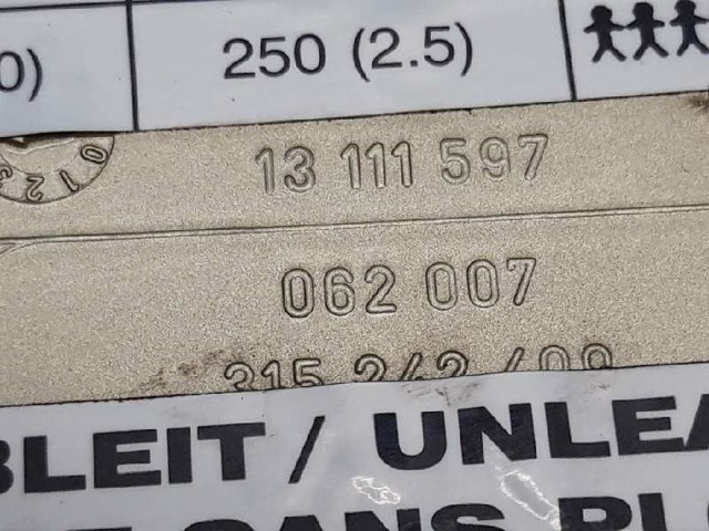 OPEL 13111597 в наличии Николаев