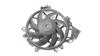 Ventilador elétrico de esfriamento montado (motor + roda de aletas) 13114006 OPEL